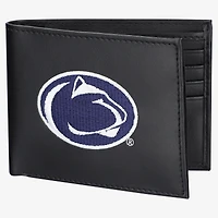 Portefeuille à deux volets en cuir synthétique brodé Penn State Nittany Lions