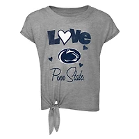Preschool & Toddler Heathered Gray/Navy Penn State Nittany Lions Forever Love T-Shirt Leggings Set