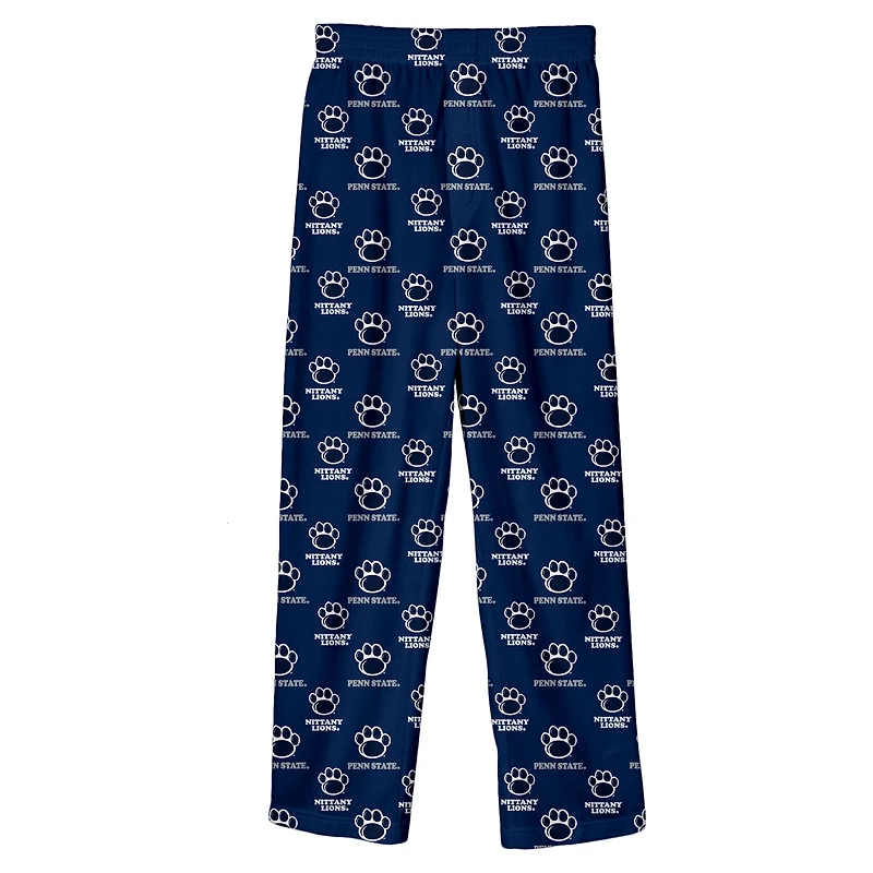 Pantalon bleu marine avec logo intégral de l'équipe Penn State Nittany Lions pour enfants d'âge préscolaire Outerstuff