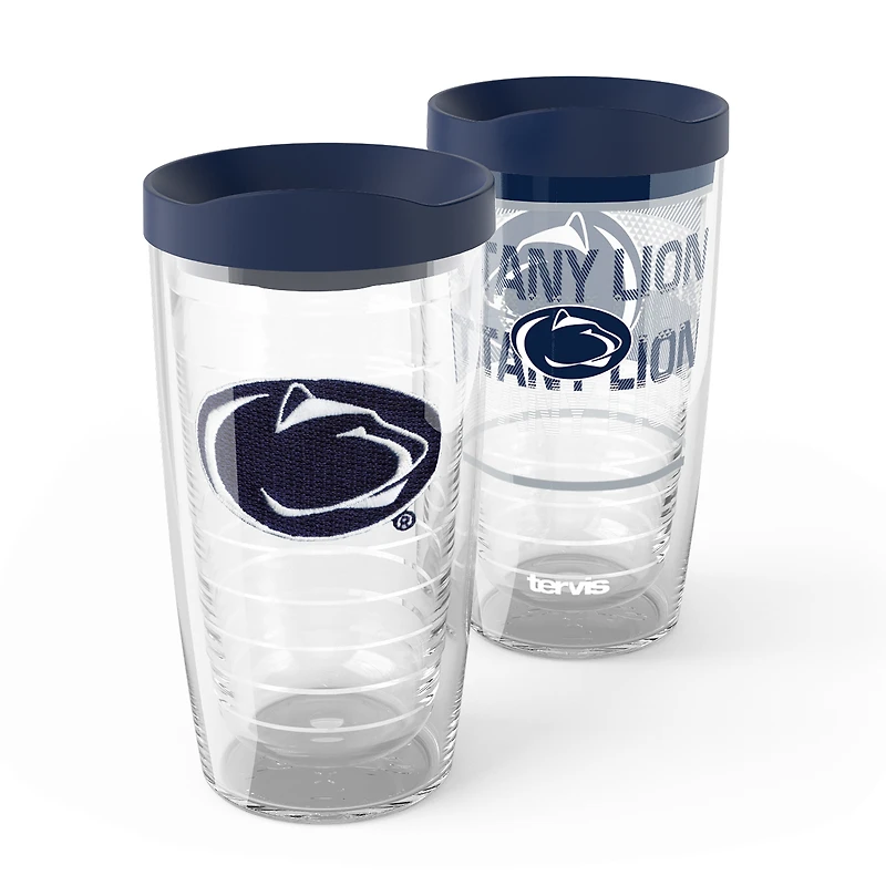 Tervis Penn State Nittany Lions 2-Pack 16oz. Competitor & Emblem Tumbler Set