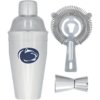 The Memory Company Penn State Nittany Lions Stainless Steel Shaker, Strainer & Jigger Set