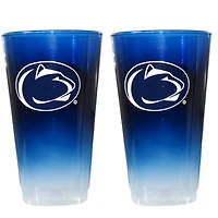 Ensemble de deux verres à bière ombrés Penn State Nittany Lions de 473 ml (16 oz) de The Memory Company