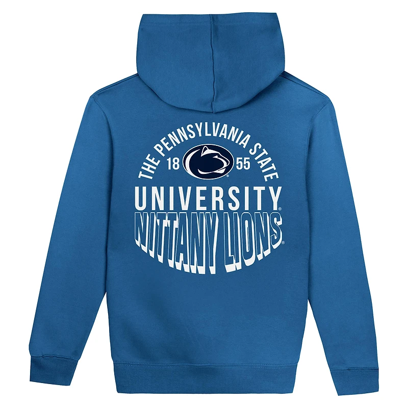 Sweat à capuche en polaire bleu Penn State Nittany Lions Team Banner pour tout-petit
