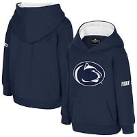 Toddler Colosseum  Charcoal Penn State Nittany Lions Big Logo Volume Fleece Pullover Hoodie