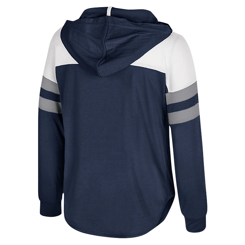 T-shirt à manches longues et capuche réfléchissant pour tout-petits Colosseum Navy Penn State Nittany Lions