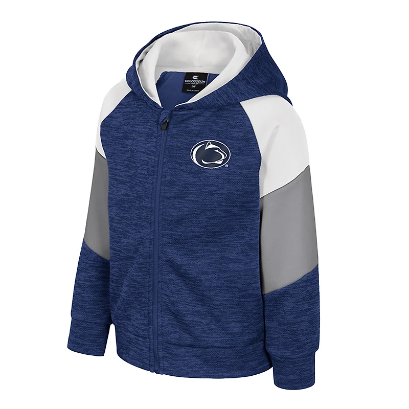 Toddler Colosseum Navy Penn State Nittany Lions Spirit Hollow Full-Zip Hoodie