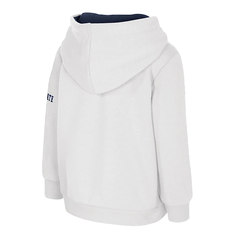 Sweat à capuche en polaire gros logo blanc Colosseum pour tout-petits, Penn State Nittany Lions