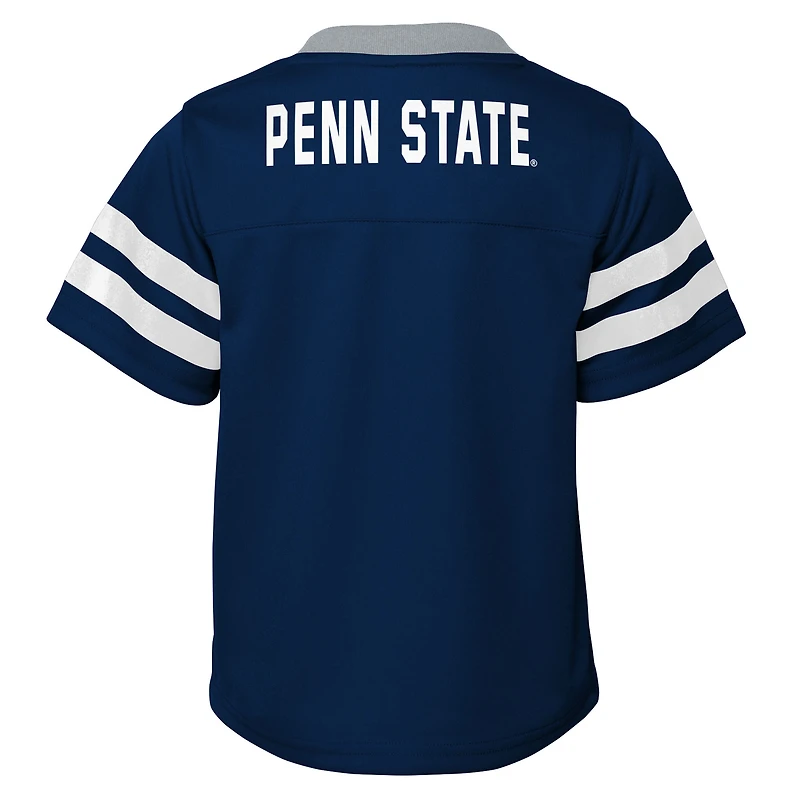 Ensemble haut et pantalon à col en V bleu marine/gris pour tout-petits, Penn State Nittany Lions Red Zone
