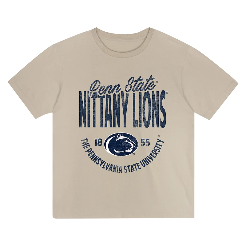 T-shirt flash d'information pour tout-petits, couleur beige, Penn State Nittany Lions
