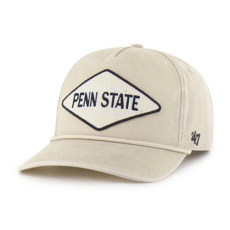 Unisex '47  Cream Penn State Nittany Lions Outdoorsmen Cairn Hitch Adjustable Hat