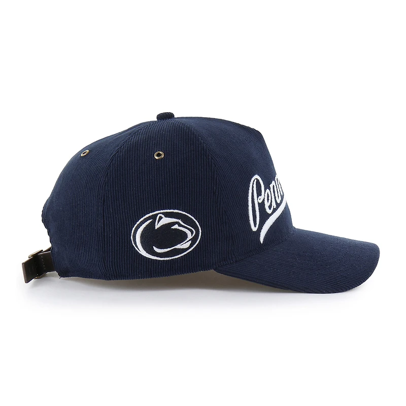 Casquette unisexe ajustable en velours côtelé Golden Age des Penn State Nittany Lions, modèle '47, bleu marine