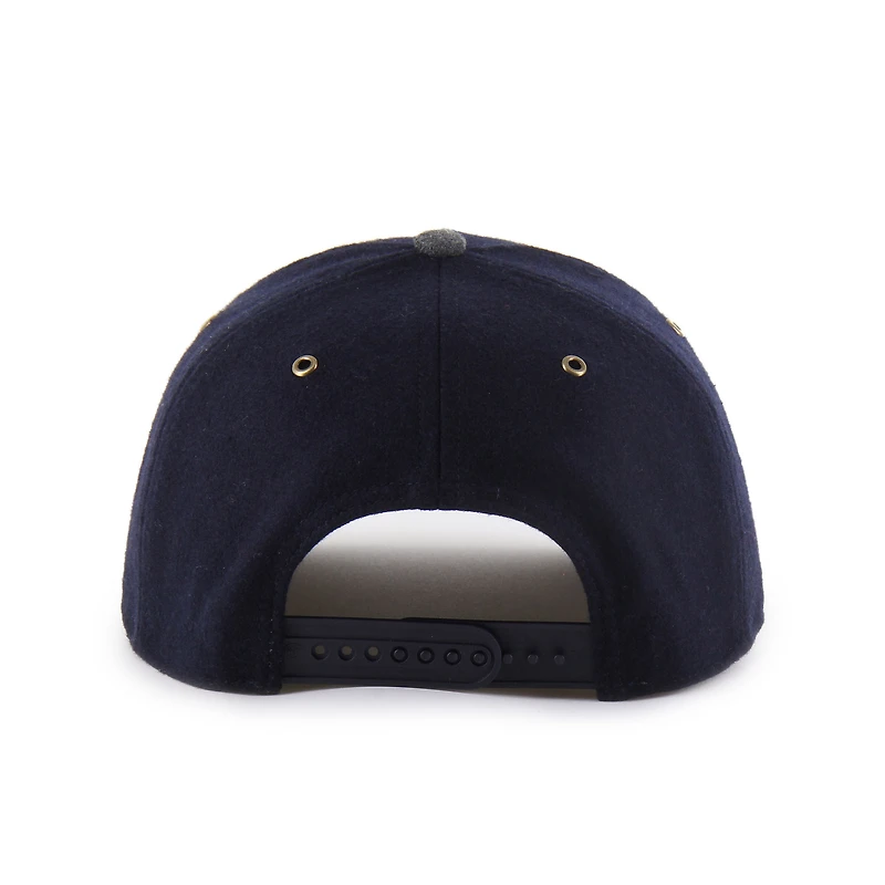 Unisex '47 Navy Penn State Nittany Lions Windowpane Plaid Collection Hitch Adjustable Hat