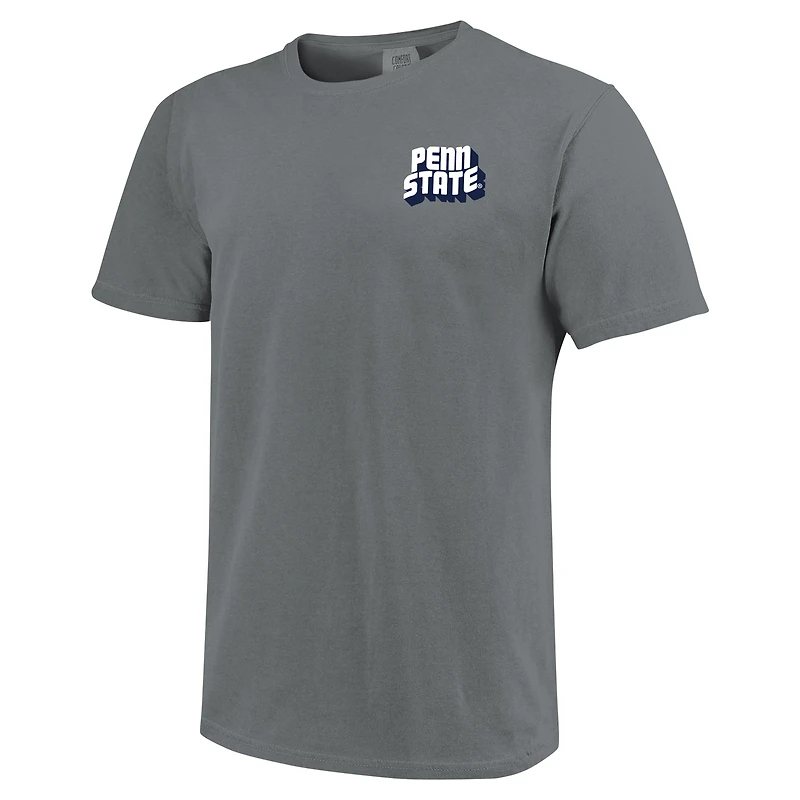 T-shirt unisexe Charcoal Penn State Nittany Lions Hyper Local Bienvenue sur carte postale