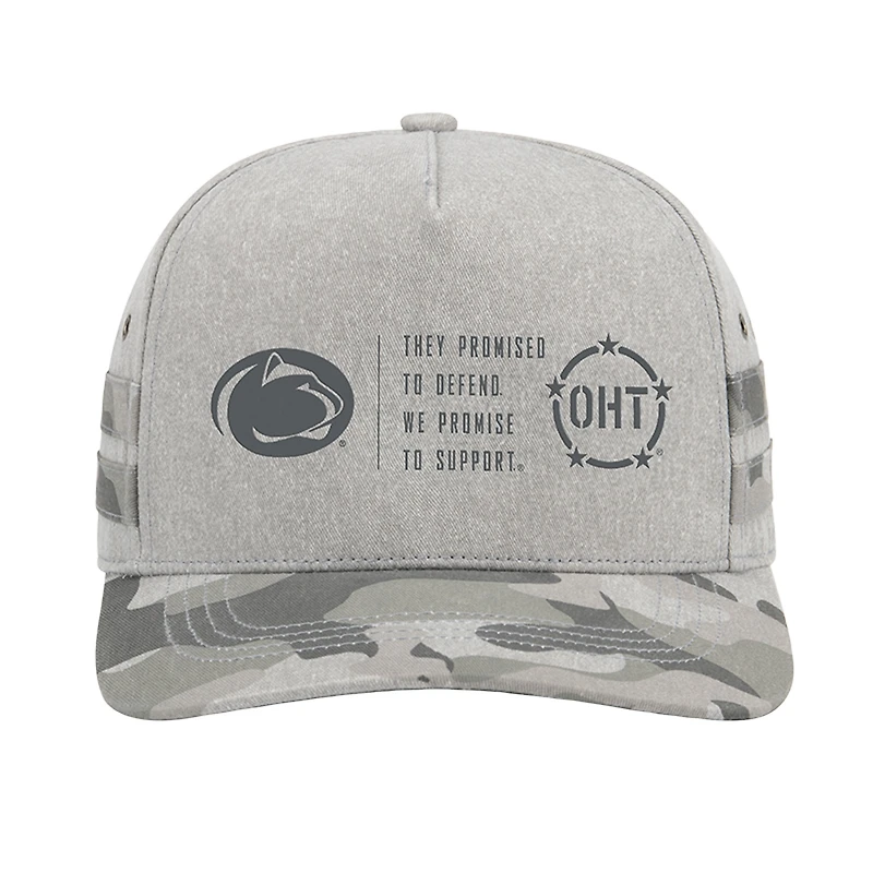 Unisex Colosseum  Gray Penn State Nittany Lions OHT Squad Podium Adjustable Hat