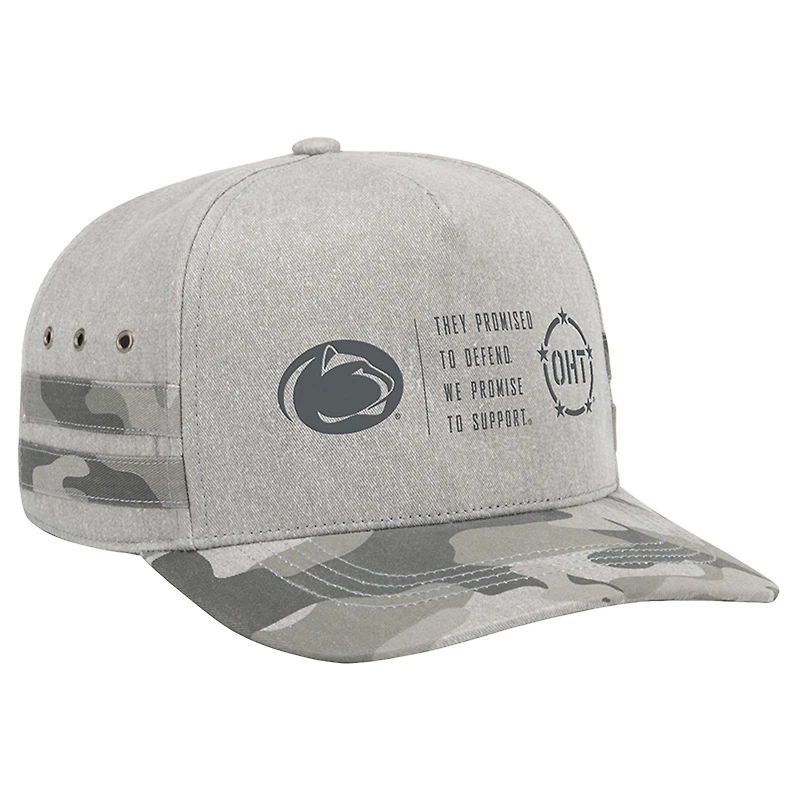 Unisex Colosseum  Gray Penn State Nittany Lions OHT Squad Podium Adjustable Hat