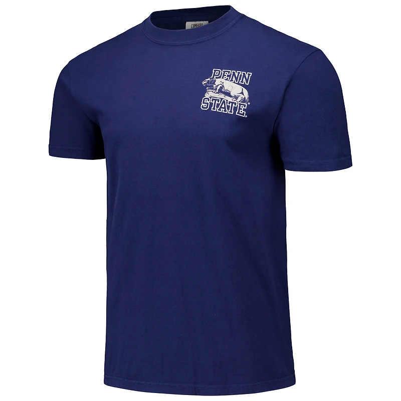 T-shirt unisexe bleu marine Penn State Nittany Lions Hyper Local Lion Shrine Sketch