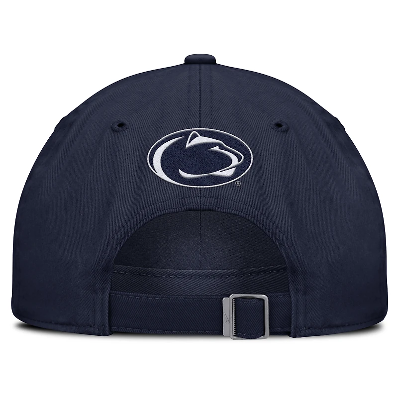 Unisex Nike Navy Penn State Nittany Lions Primetime Chant Club Adjustable Hat