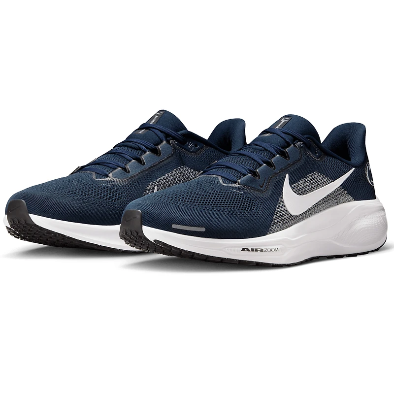 Chaussures de course unisexes Nike Zoom Pegasus 41 bleu marine des Nittany Lions Penn State