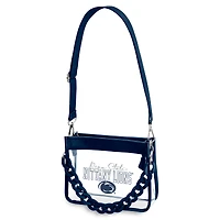 Sac bandoulière mini à chaîne en plastique WEAR by Erin Andrews Penn State Nittany Lions