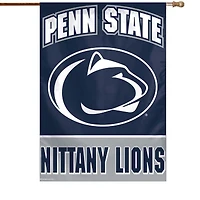 Bannière verticale simple face WinCraft Penn State Nittany Lions 28" x 40" avec nom complet