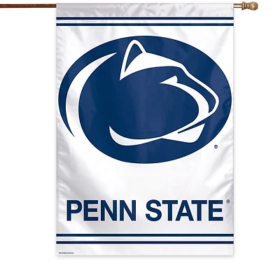 WinCraft Penn State Nittany Lions 28" x 40" Primary Logo White Single-Sided Vertical Banner