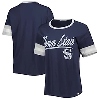 Women's '47 Navy Penn State Nittany Lions Dani Retro Slub T-Shirt