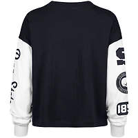 Women's '47 Navy Penn State Nittany Lions Sydney Long Sleeve T-Shirt