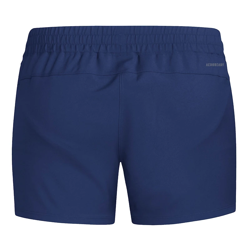 Women's adidas Navy Penn State Nittany Lions D4T Woven Training Shorts