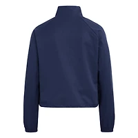 Women's adidas White Penn State Nittany Lions Ultimate365 Woven Quarter-Zip Top