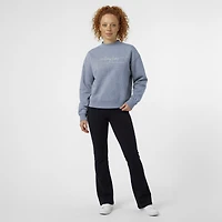 Women's Champion  Light Blue Penn State Nittany Lions Triumph Mock Neck Sweatshirt