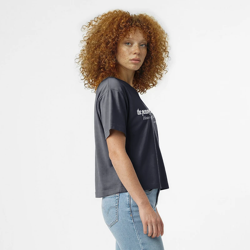Women's Champion Navy Penn State Nittany Lions Home Wordmark T-Shirt