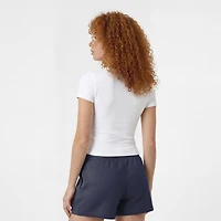 Women's Champion  Navy Penn State Nittany Lions Powerblend Elastic Waist Shorts