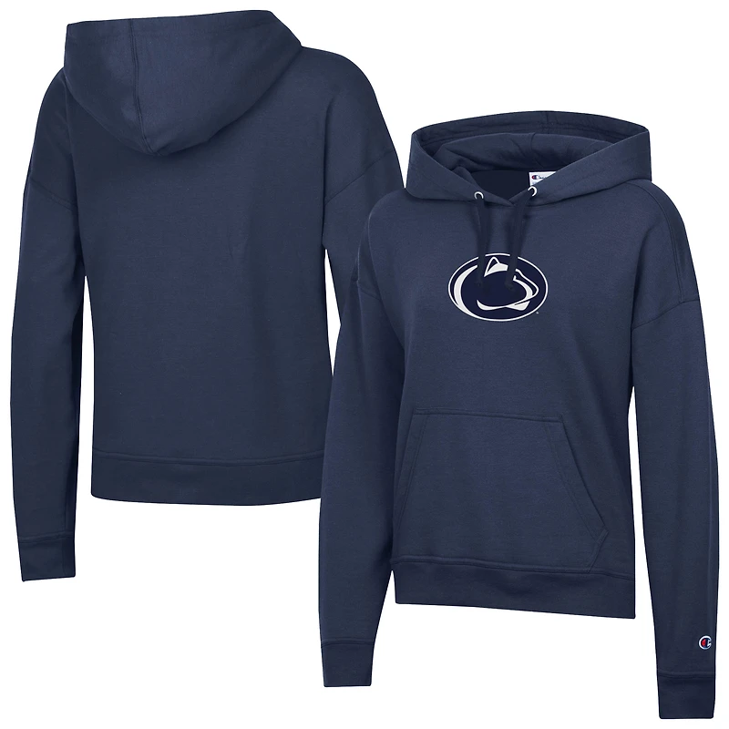 Women's Champion Navy Penn State Nittany Lions Powerblend Fleece Hoodie