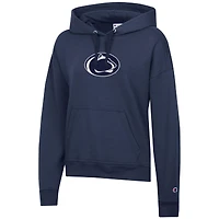 Sweat à capuche en polaire Powerblend bleu marine pour femme, championne des Penn State Nittany Lions