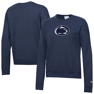 Women's Champion Navy Penn State Nittany Lions Powerblend Sweatshirt