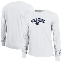 Women's Champion White Penn State Nittany Lions Arch Over Logo Long Sleeve T-Shirt