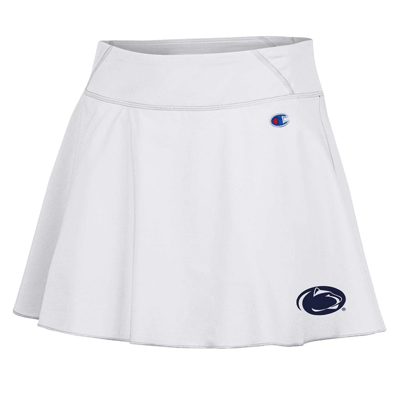 Jupe-short blanche Penn State Nittany Lions Tailgate Soft Touch pour femmes