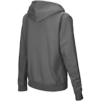 Sweat à capuche entièrement zippé Colosseum Charcoal Penn State Nittany Lions pour femmes