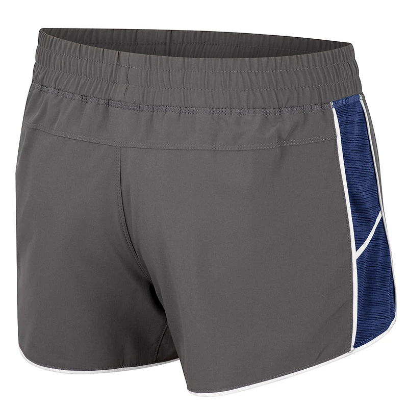 Colosseum Grey Penn State Nittany Lions Pull The Switch Short de course pour femme