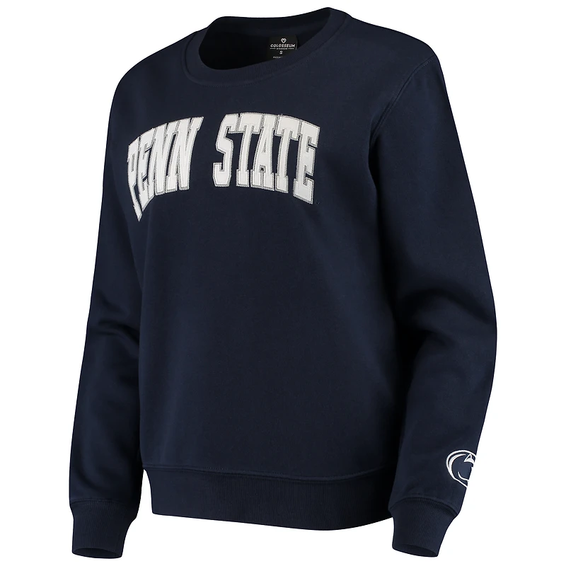 Sweat-shirt Colosseum Navy Penn State Nittany Lions Campanile pour femmes