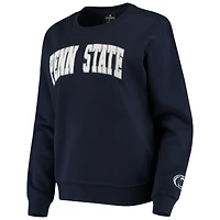 Sweat-shirt Colosseum Navy Penn State Nittany Lions Campanile pour femmes