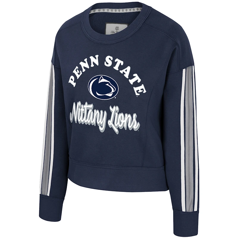 Sweat-shirt Honeymoon bleu marine Colosseum pour femme des Penn State Nittany Lions