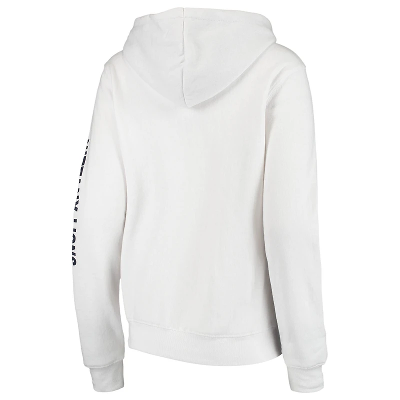 Sweat à capuche Colosseum blanc pour femme Penn State Nittany Lions Loud and Proud