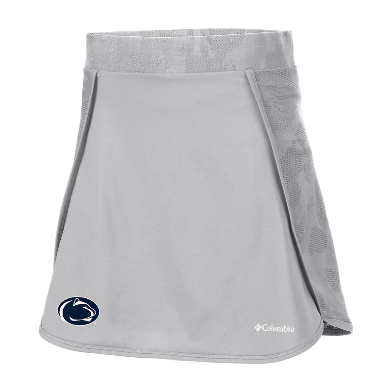 Jupe-short Columbia grise pour femme des Penn State Nittany Lions Up Next