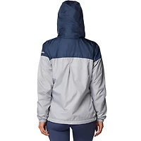 Veste coupe-vent à capuche entièrement zippée Penn State Nittany Lions Flash Forward pour femme de Columbia Navy