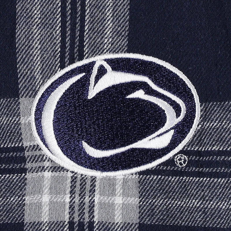 Women's Concepts Sport Navy/Gray Penn State Nittany Lions Badge T-Shirt & Flannel Pants Sleep Set