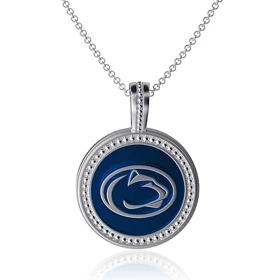 Dayna Designs Penn State Nittany Lions Collier en argent émaillé pour femme