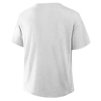 Women's Fanatics Gray Penn State Nittany Lions Plus Winning Gear Notch Neck T-Shirt