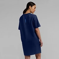 Women's Fanatics  Navy Penn State Nittany Lions Elements Go Tri-Blend T-Shirt Dress