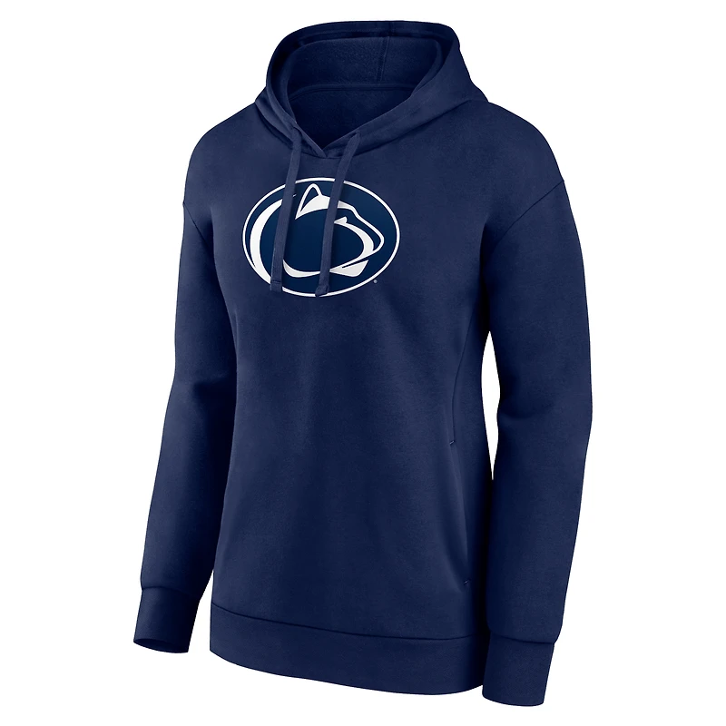 Women's Fanatics Navy Penn State Nittany Lions Pullover Hoodie